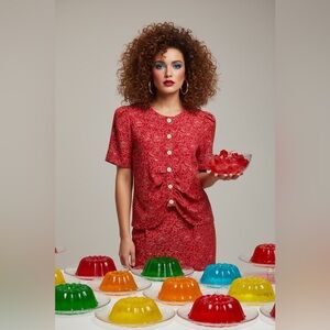 Jennifer Moore vintage 80s dress